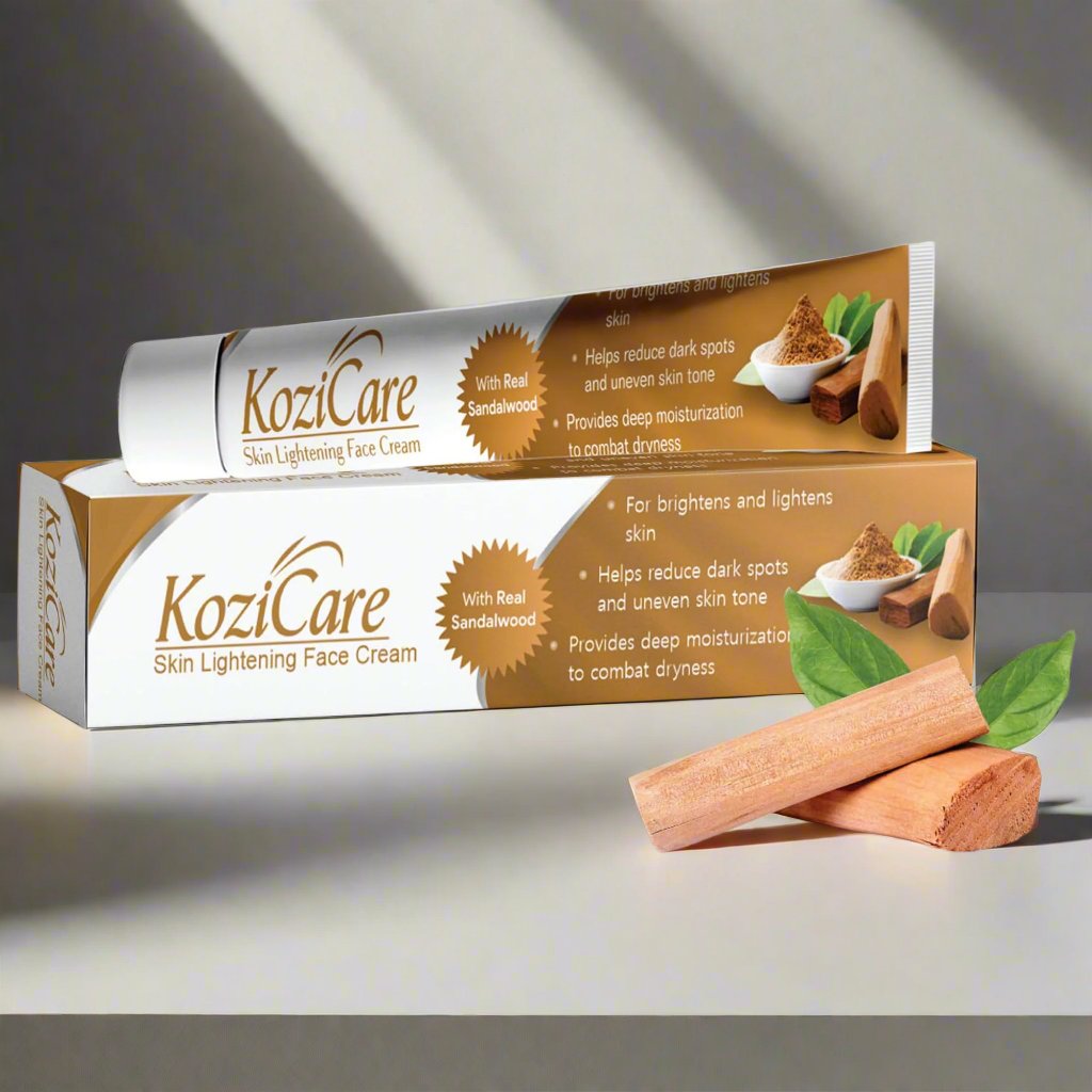 Kozicare Kojic Acid Cream | Real Sandalwood Cream | Moisturizer For Dry Skin | Detan Cream | Tan Removal Cream | Face Cream For Summer Daily Use| Face Cream For Women & Men - 15gm